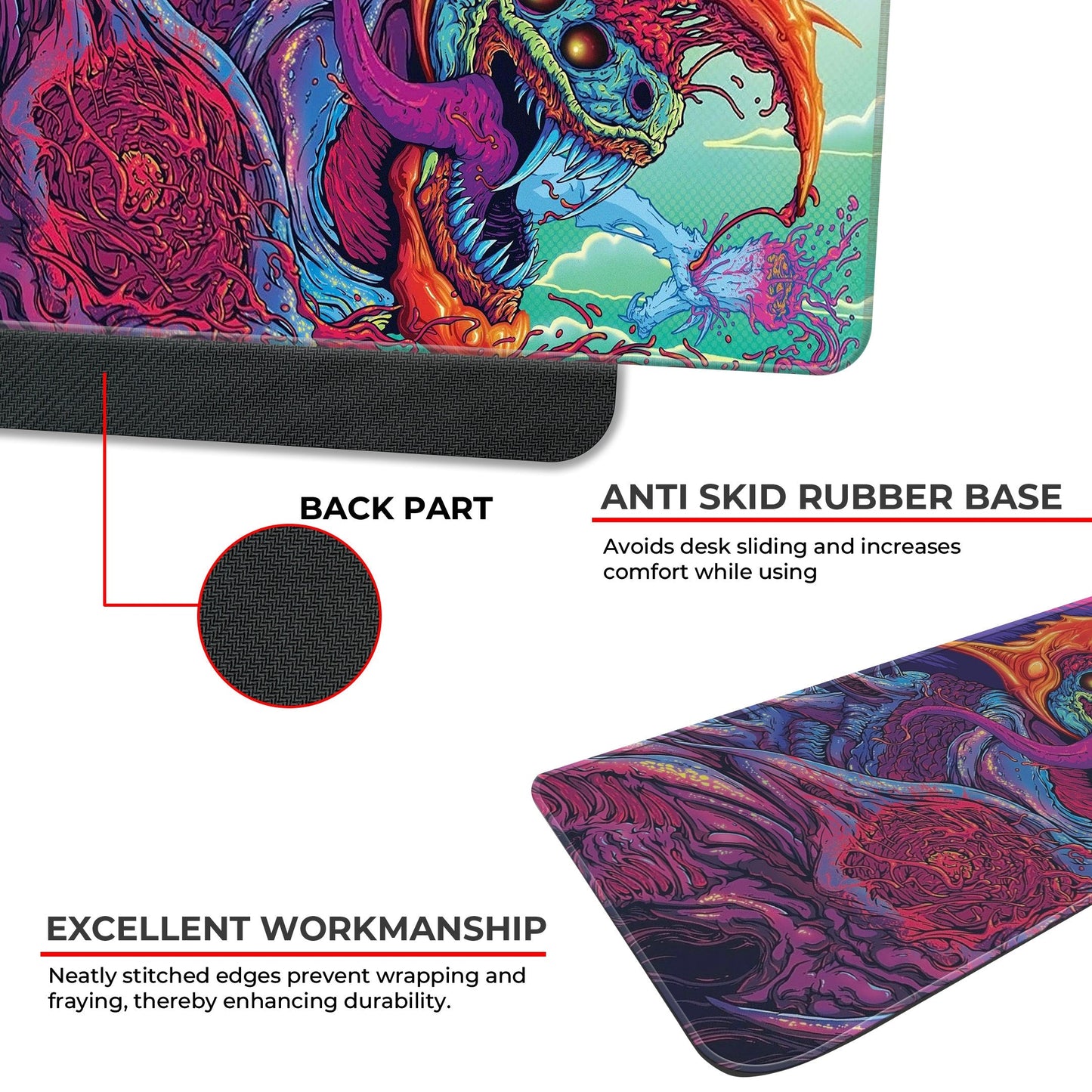 Hyperbeast - I -  E-XL Mousepad