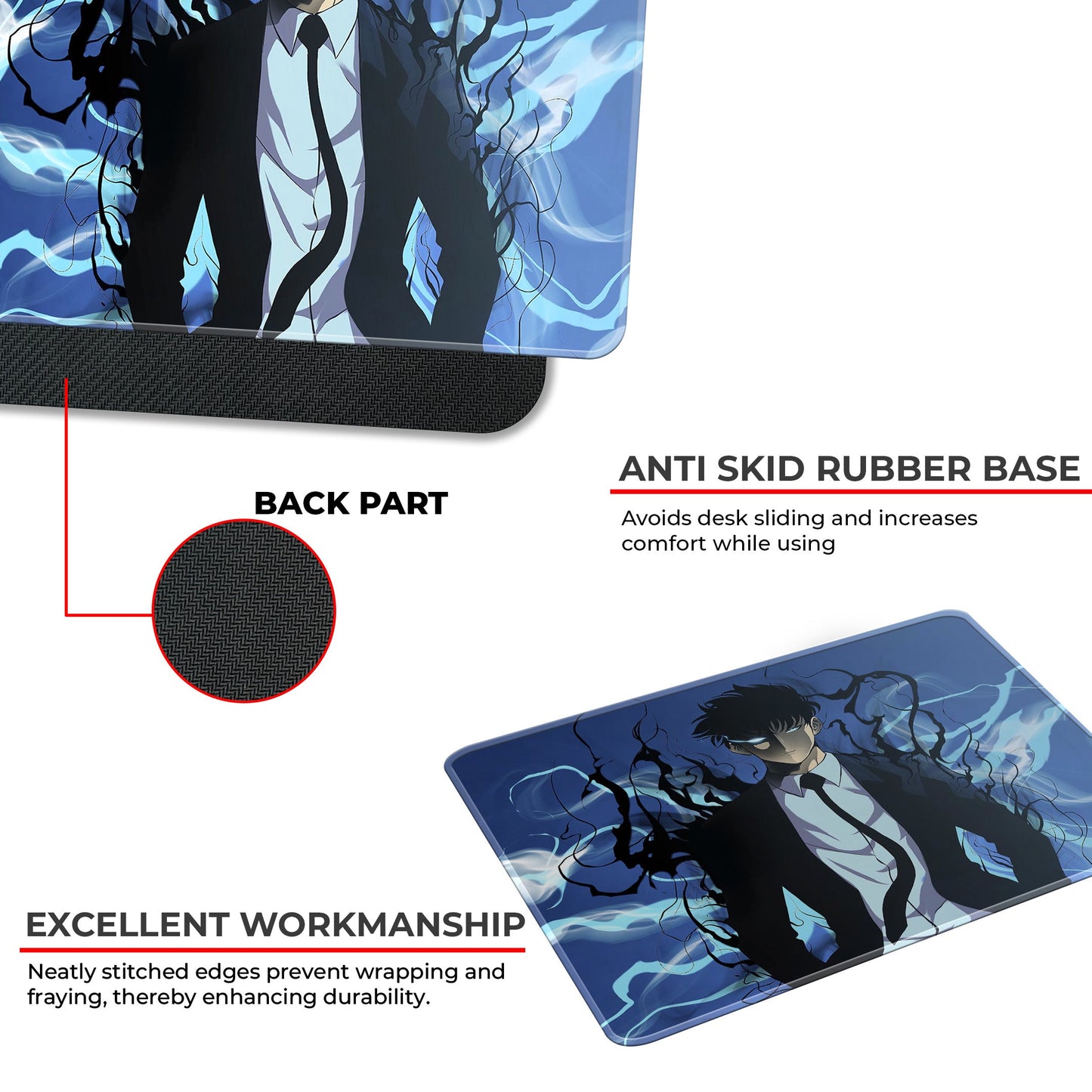 Sung Jin Woo - S Size Mousepad