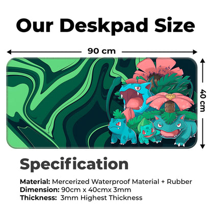 Bulbasaur Family - XXL Mousepad