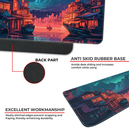 River Night City - E-XL Mousepad