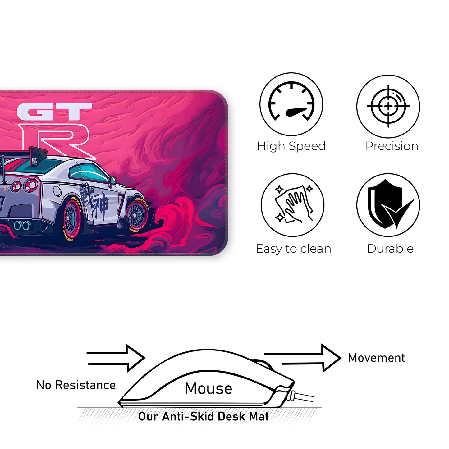 Nissan GTR - XXL Mousepad