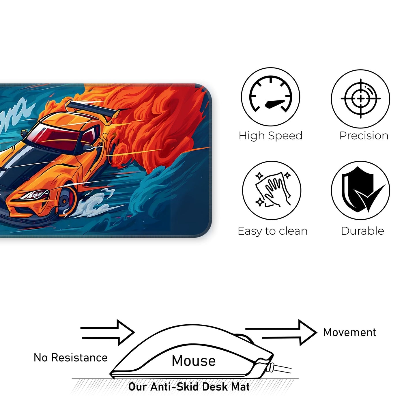 Toyota Supra - XL Mousepad