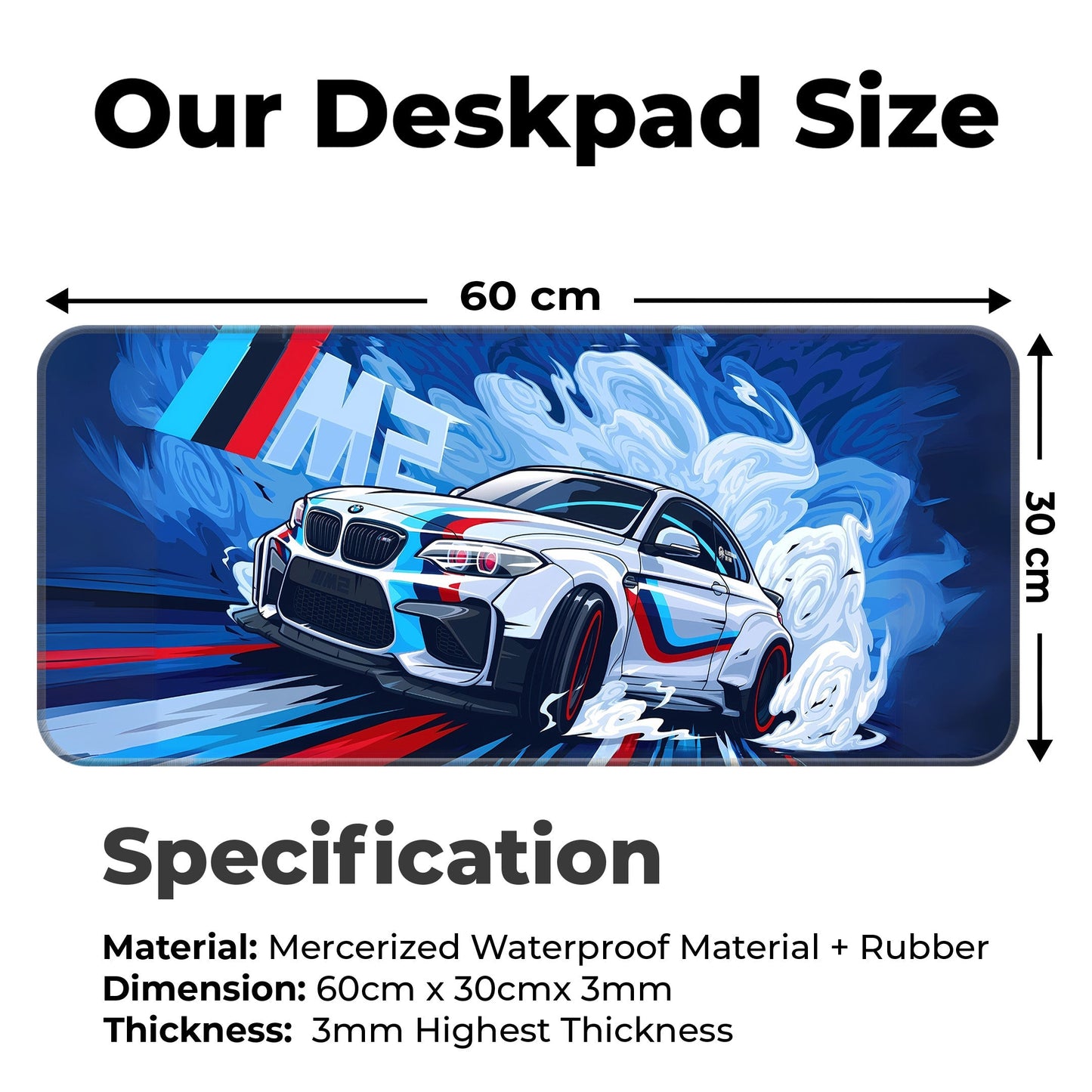BMW M2 - XL Mousepad