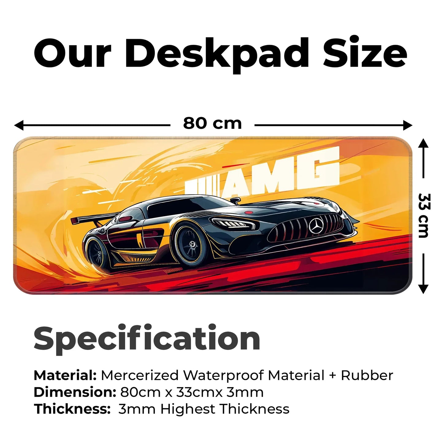 Mercedes AMG - E-XL Mousepad