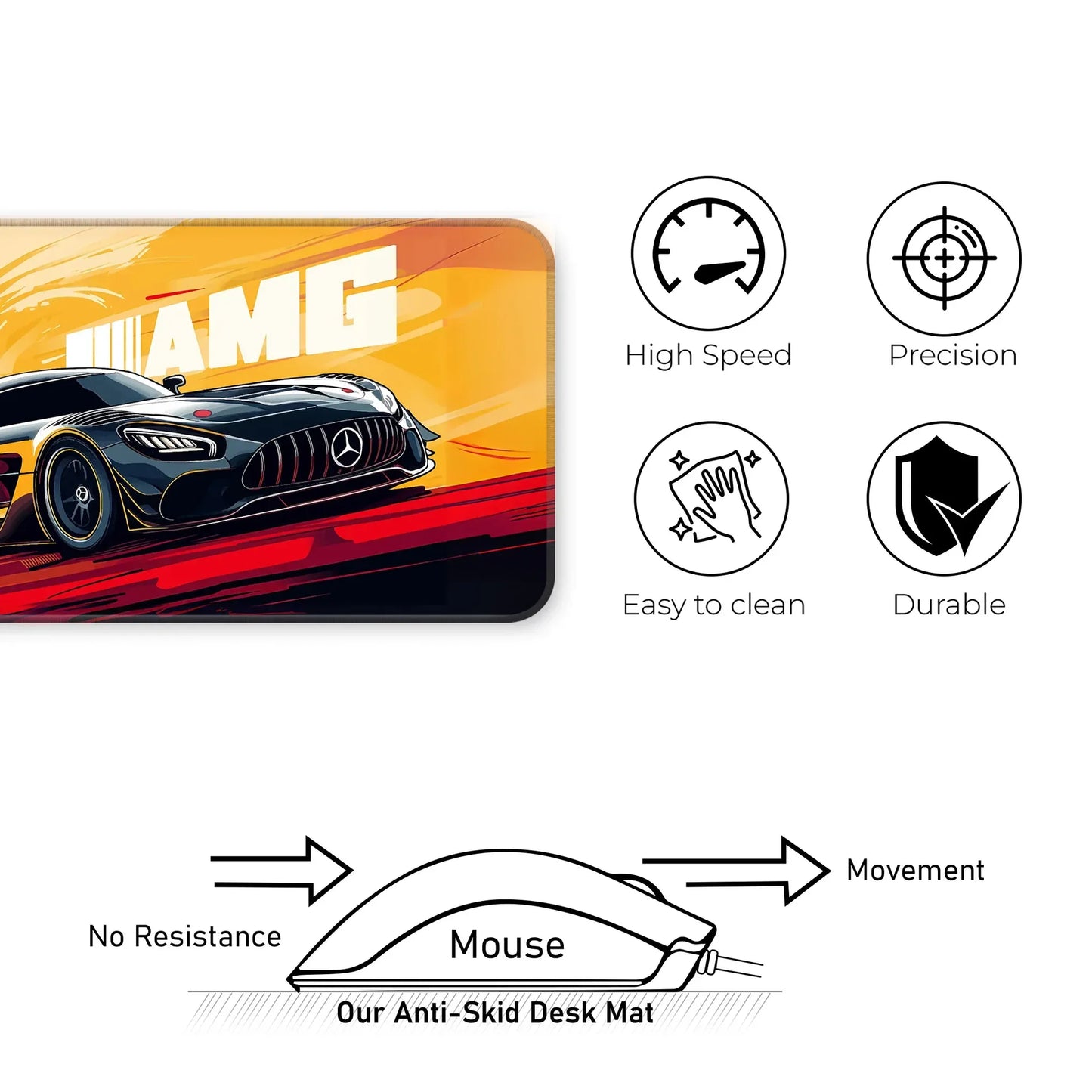 Mercedes AMG - XL Mousepad
