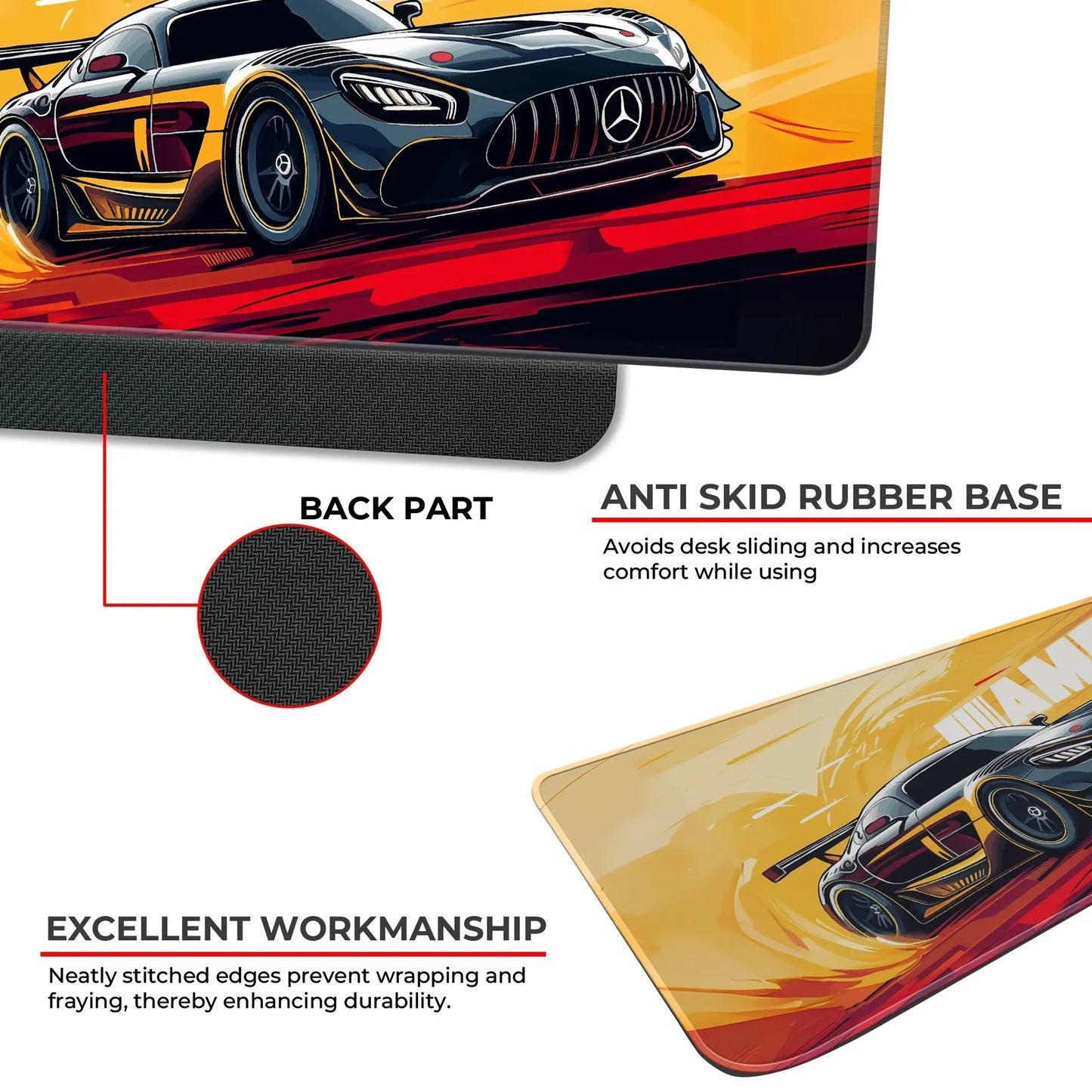 Mercedes AMG - XL Mousepad