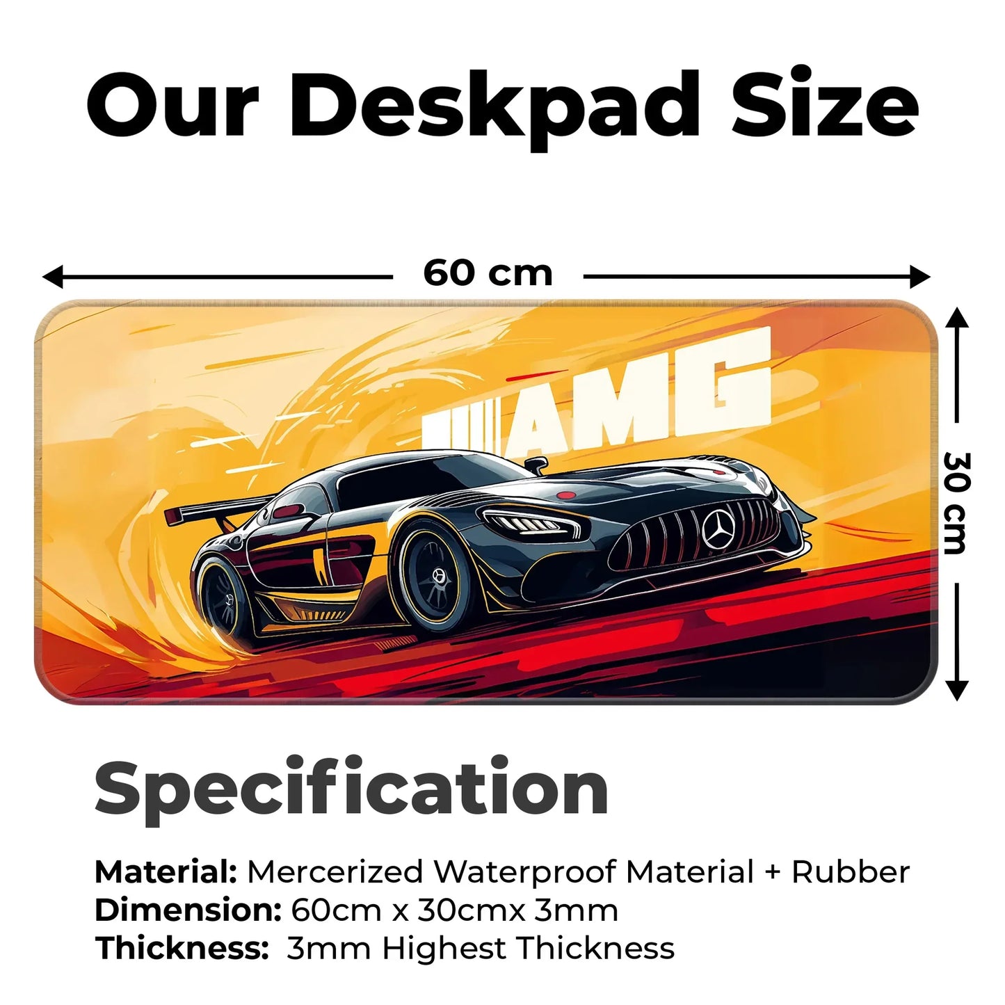 Mercedes AMG - XL Mousepad