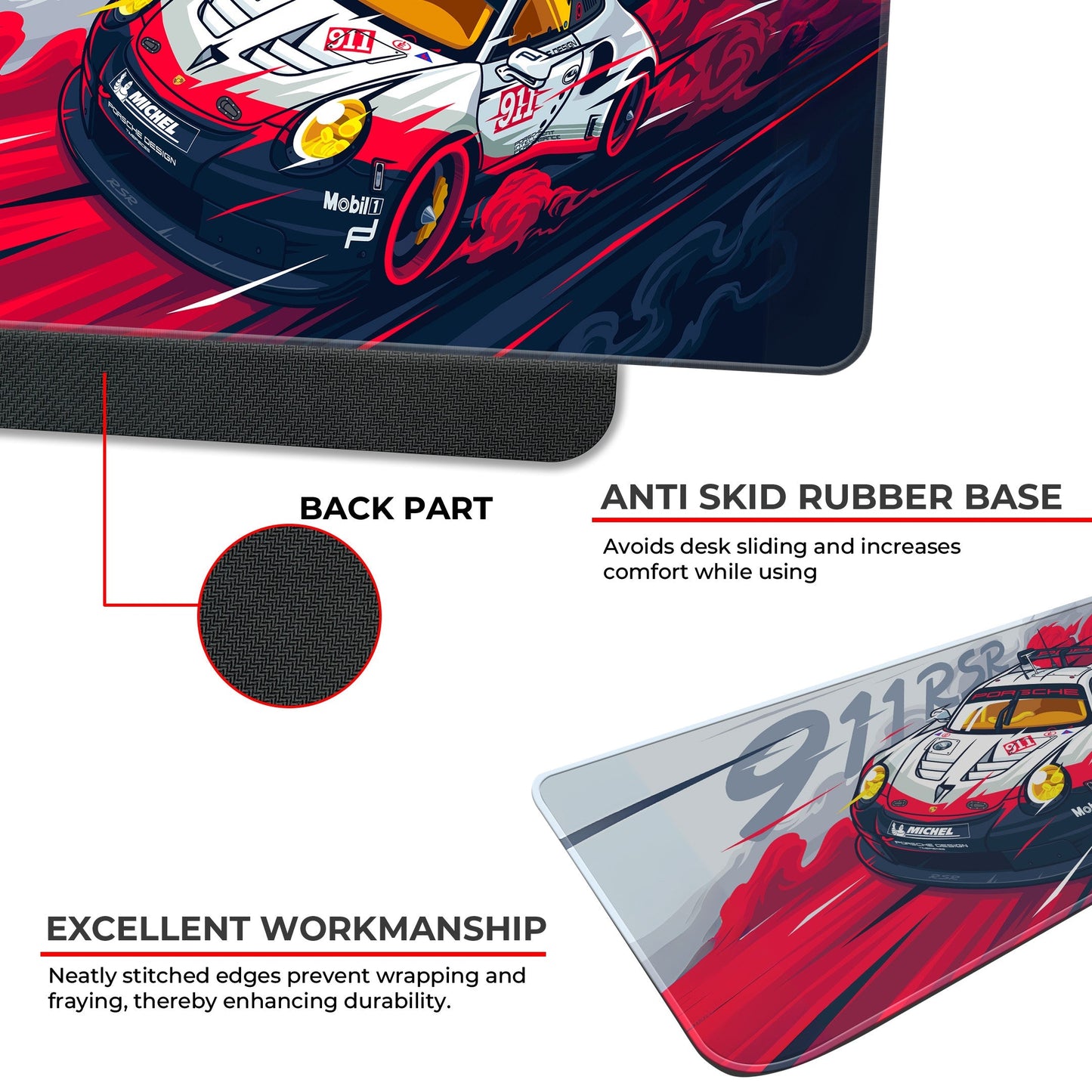 Porshe 911 - XL Mousepad