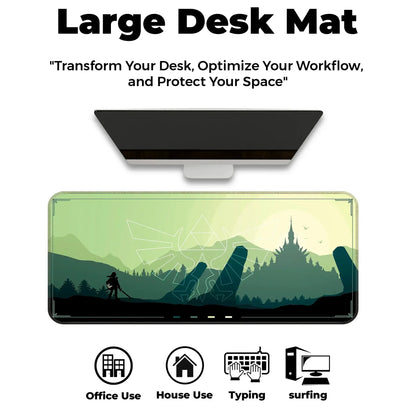 Zen Forest - Green - XL Mousepad