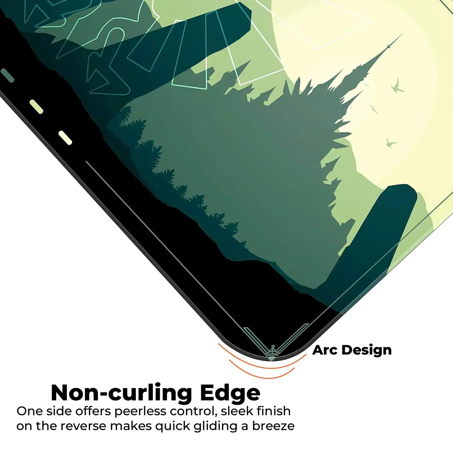Zen Forest - Green - XL Mousepad