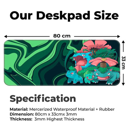 Bulbasaur Family - E-XL Mousepad