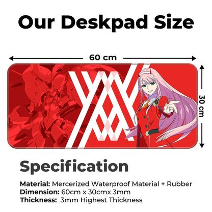 Zero Two - XL Mousepad
