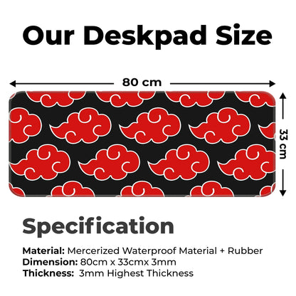 Naruto - Akatsuki Cryst - E-XL Mousepad