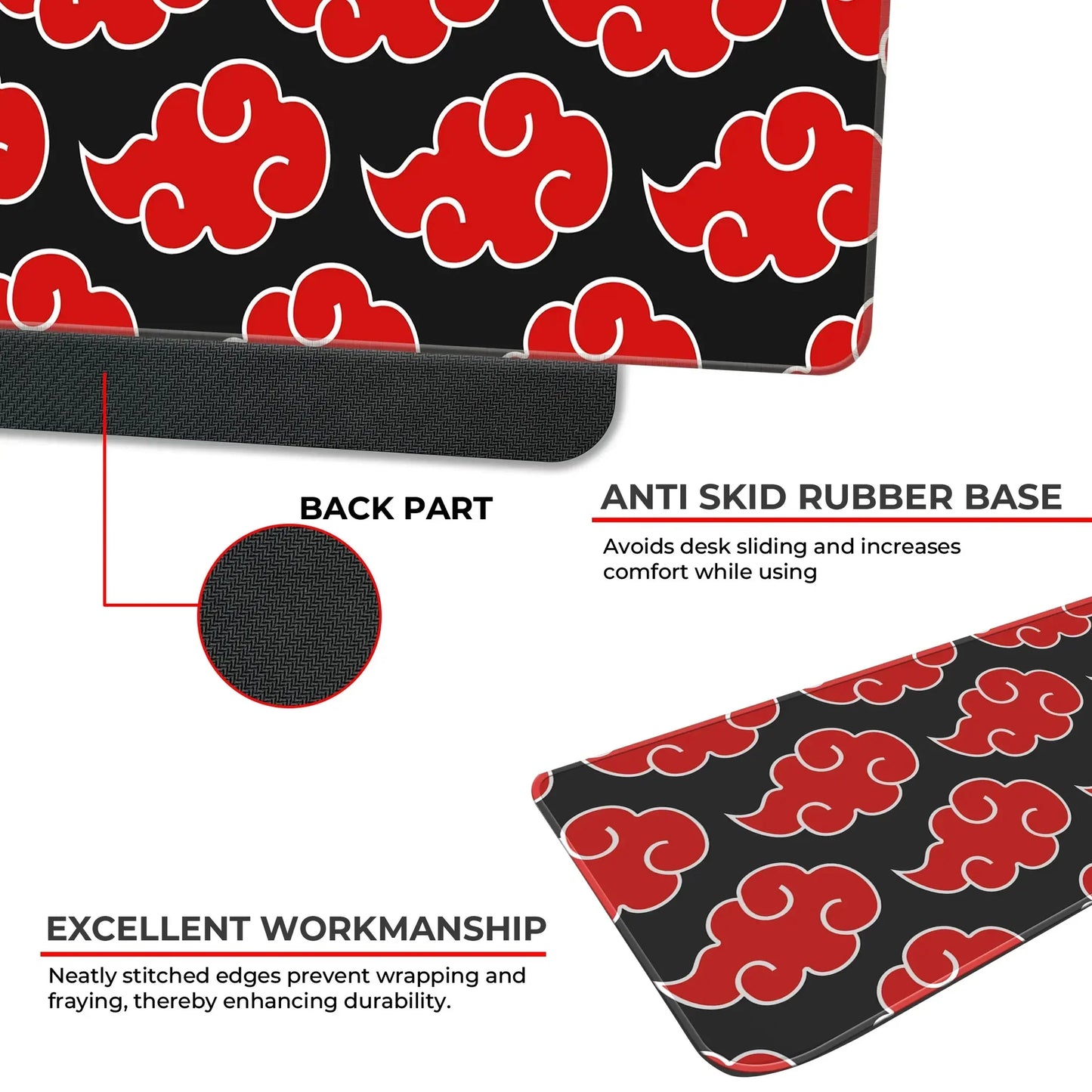 Naruto - Akatsuki Cryst - E-XL Mousepad