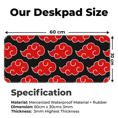 Naruto - Akatsuki Cryst - XL Mousepad