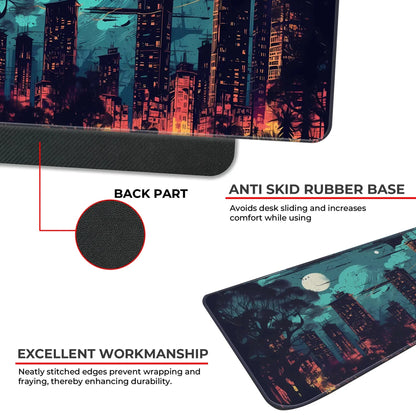 Modern Night City - E-XL Mousepad