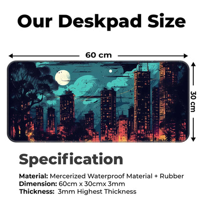 Modern Night City - XL Mousepad
