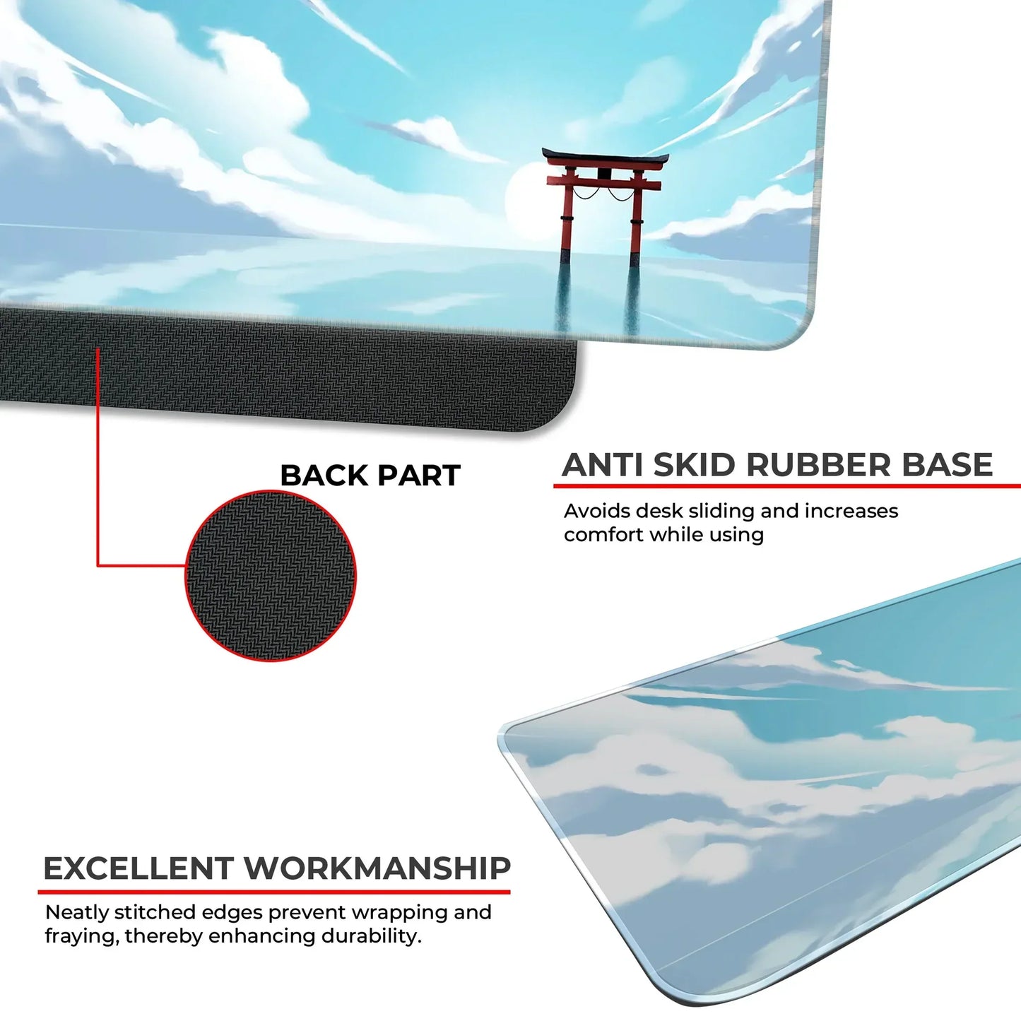 Tori Gate - Sunny Day - XXL Mousepad