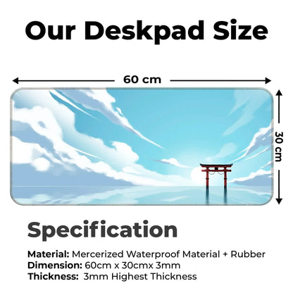 Tori Gate - Sunny Day - XL Mousepad