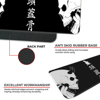 Devil or Angel - Black - E-XL Mousepad