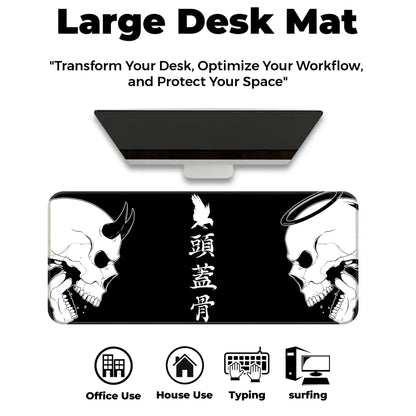 Devil or Angel - Black - E-XL Mousepad