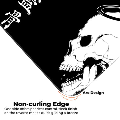 Devil or Angel - Black - XL Mousepad