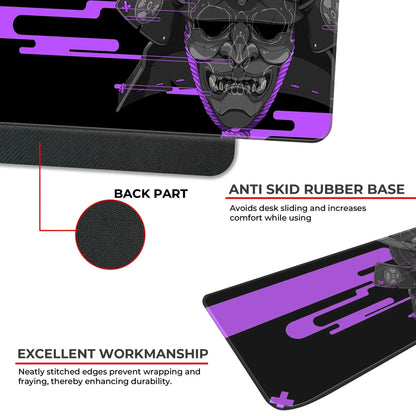 Cyber Oni - Purple - E-XL Mousepad