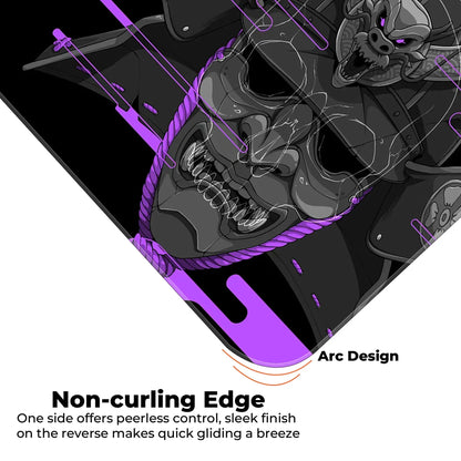 Cyber Oni - Purple - E-XL Mousepad
