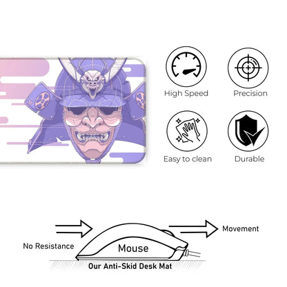 Cyber Oni - Peach - E-XL Mousepad