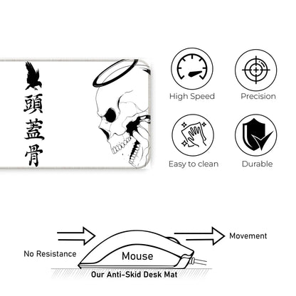 Devil or Angel - White - XL Mousepad