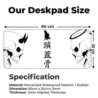 Devil or Angel - White - XL Mousepad