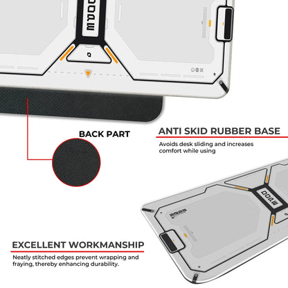 Dope Pattern - White - XL Mousepad