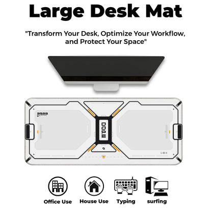 Dope Pattern - White - XXL Mousepad