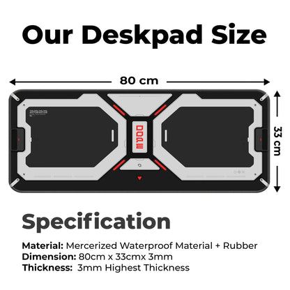 Dope Pattern - Black - E-XL Mousepad