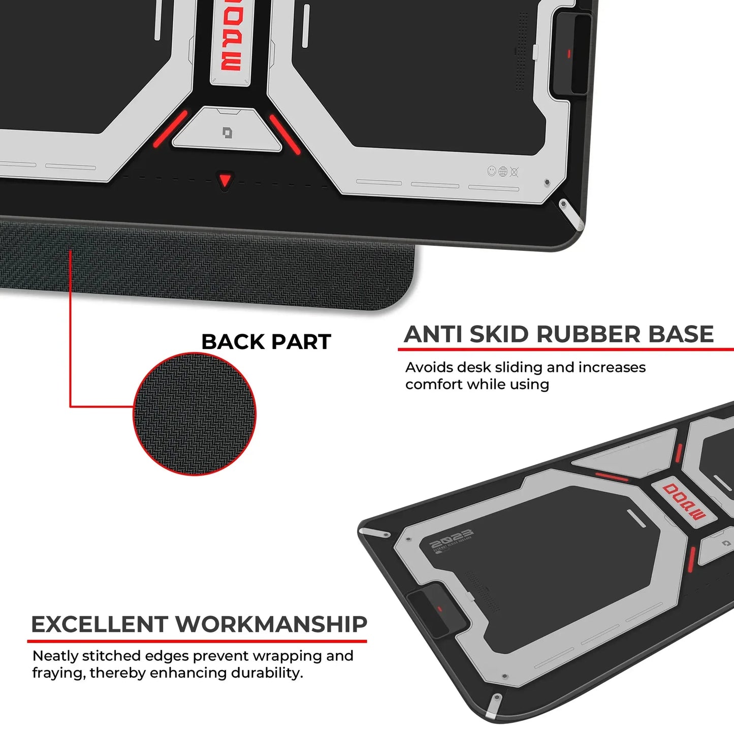 Dope Pattern - Black - XL Mousepad