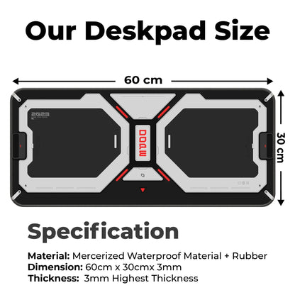 Dope Pattern - Black - XL Mousepad