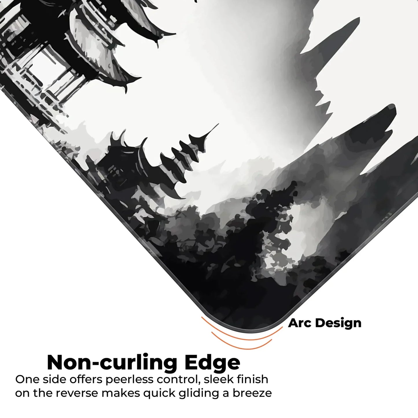 Japanese Zen Temple - XL Mousepad