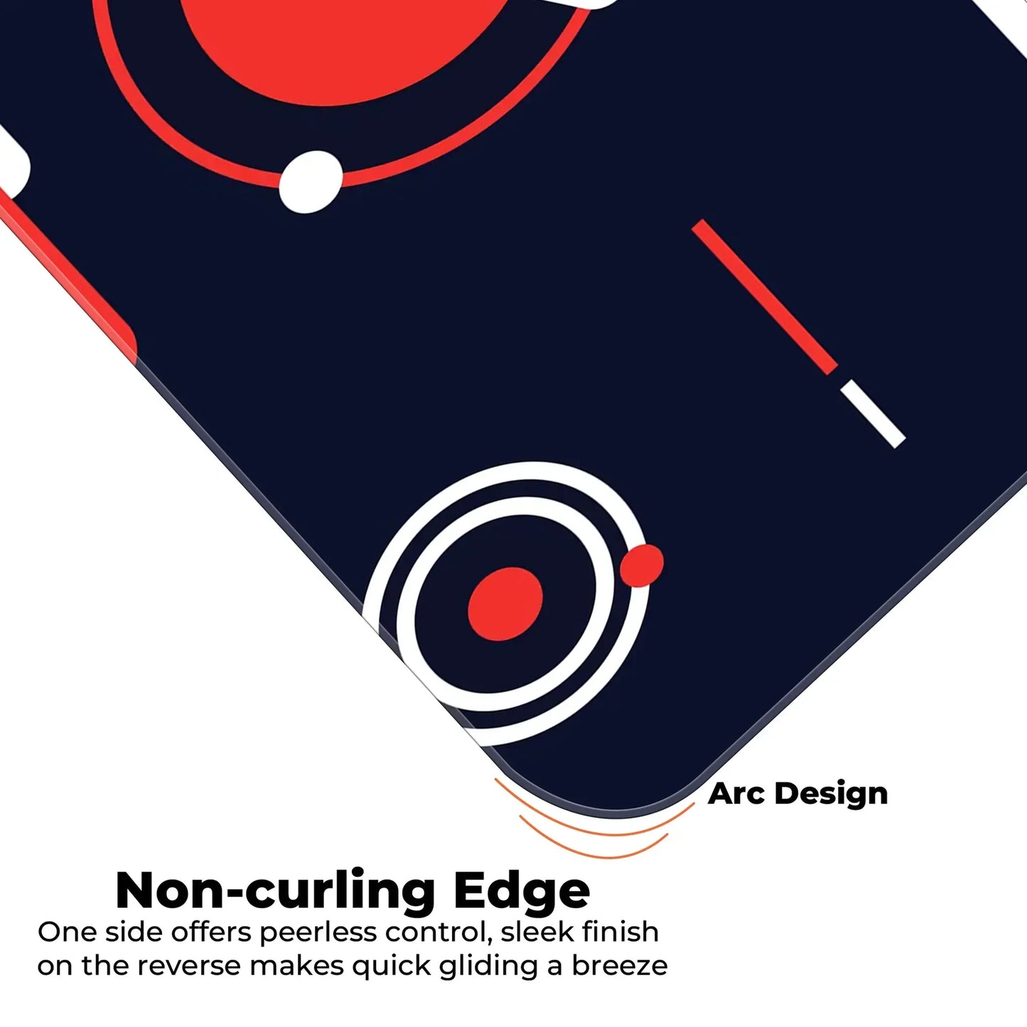 Red Orbit Minimal - XXL Mousepad