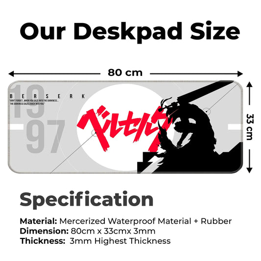 Berserk - Light - E-XL Mousepad