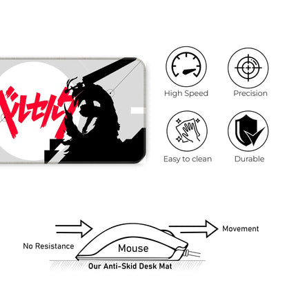 Berserk - Light - XL Mousepad