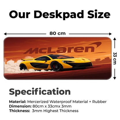 McLaren P1 - E-XL Mousepad