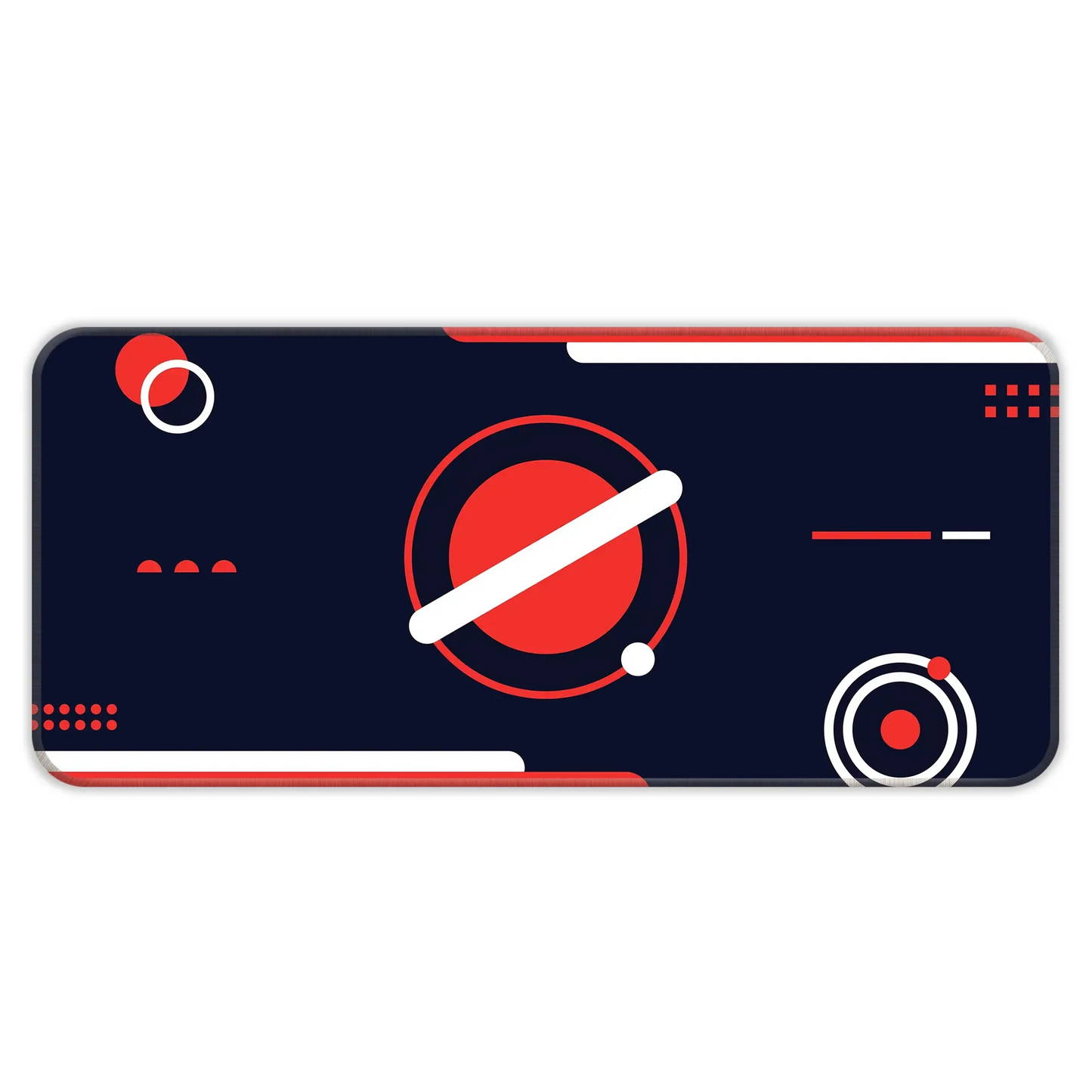 Red Orbit Minimal - XL Mousepad