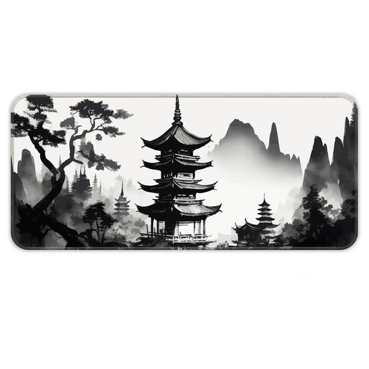 Japanese Zen Temple - XXL Mousepad