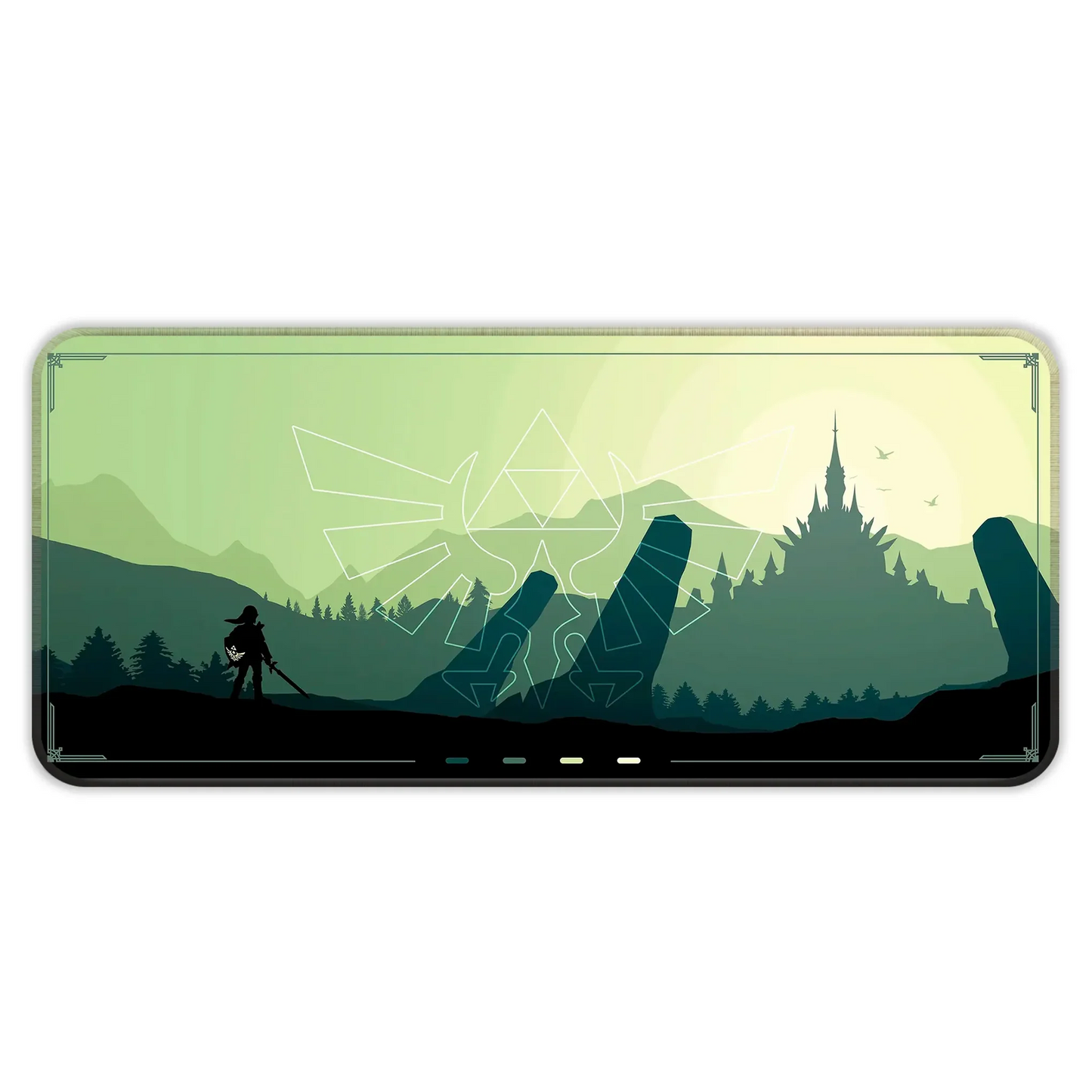 Zen Forest - Green - XXL Mousepad