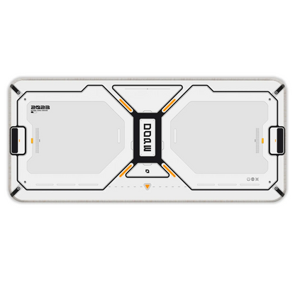 Dope Pattern - White - XL Mousepad