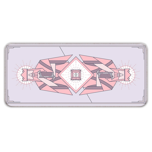 Minimal Keycap - Lavender - XXL Mousepad