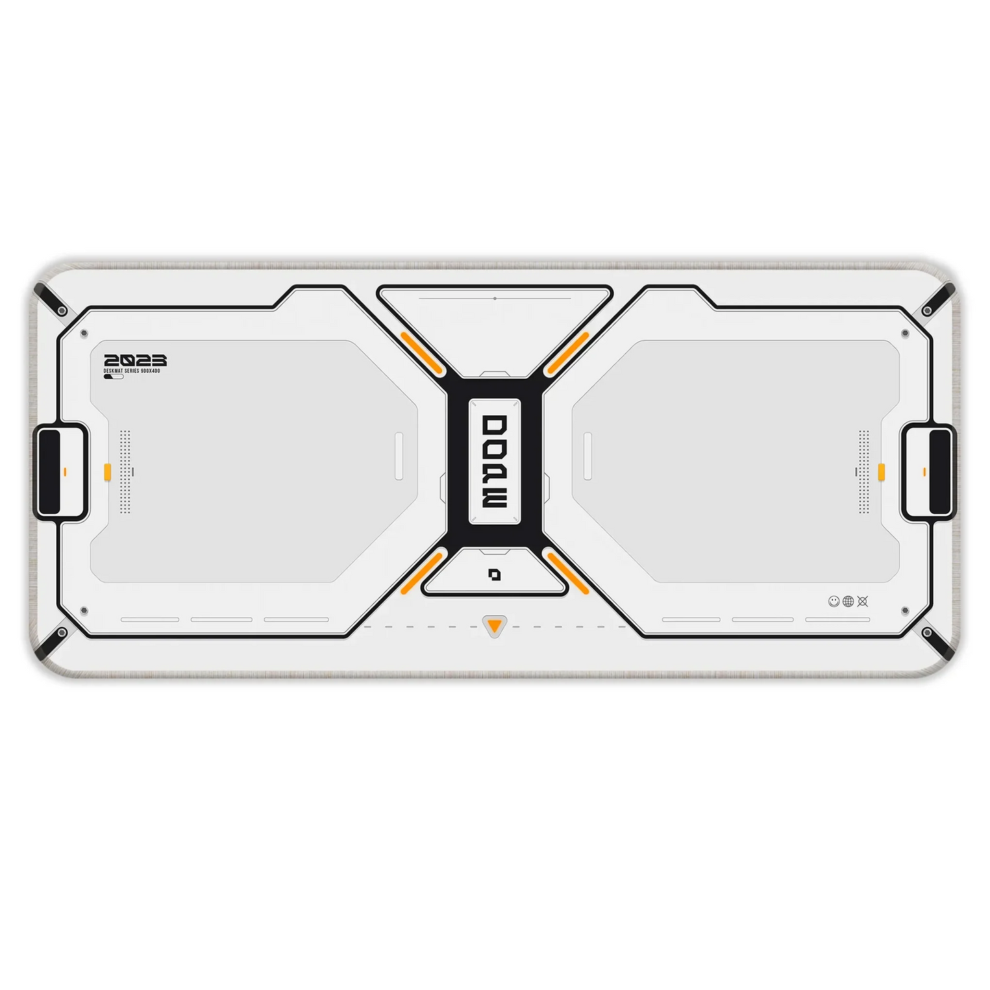 Dope Pattern - White - E-XL Mousepad
