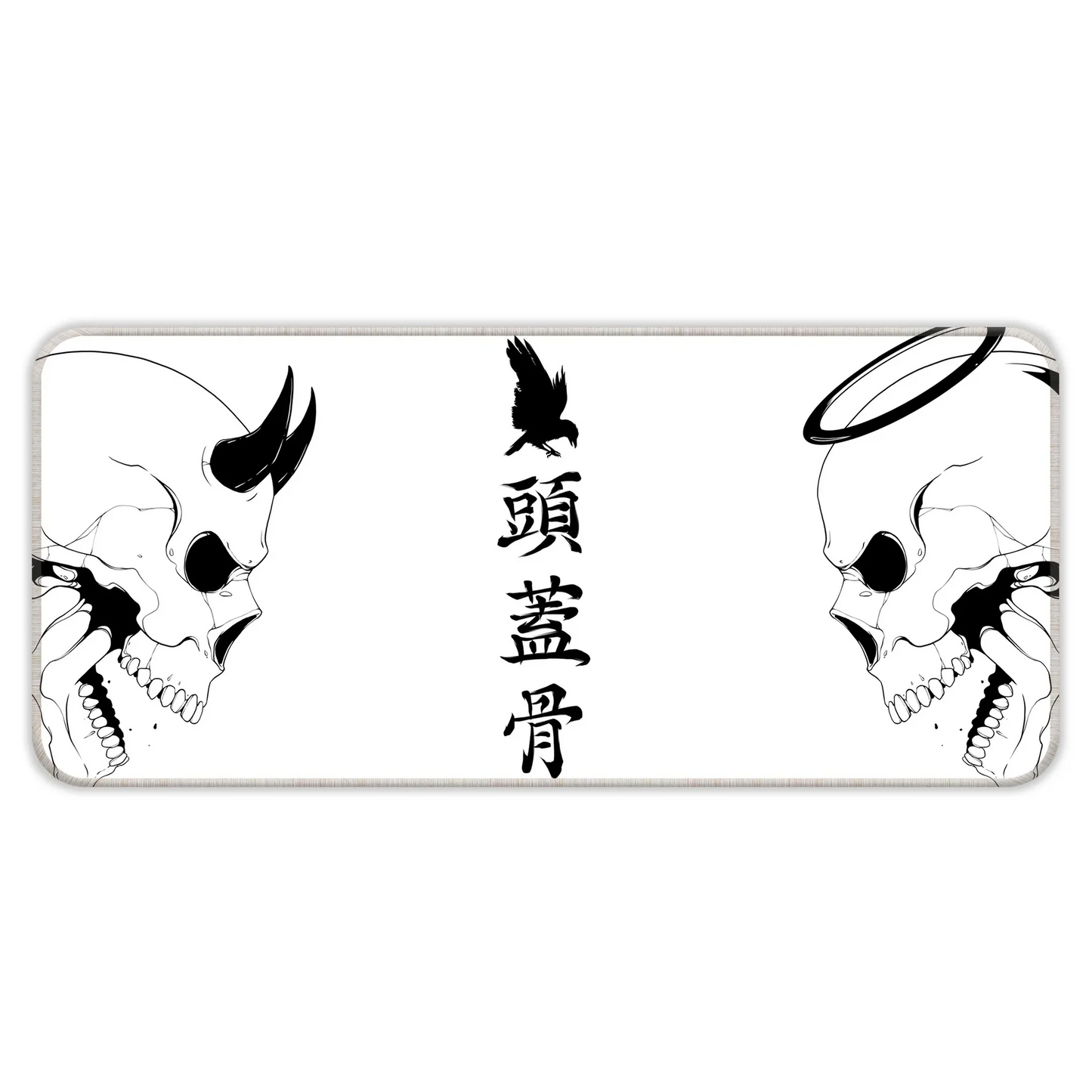 Devil or Angel - White - E-XL Mousepad
