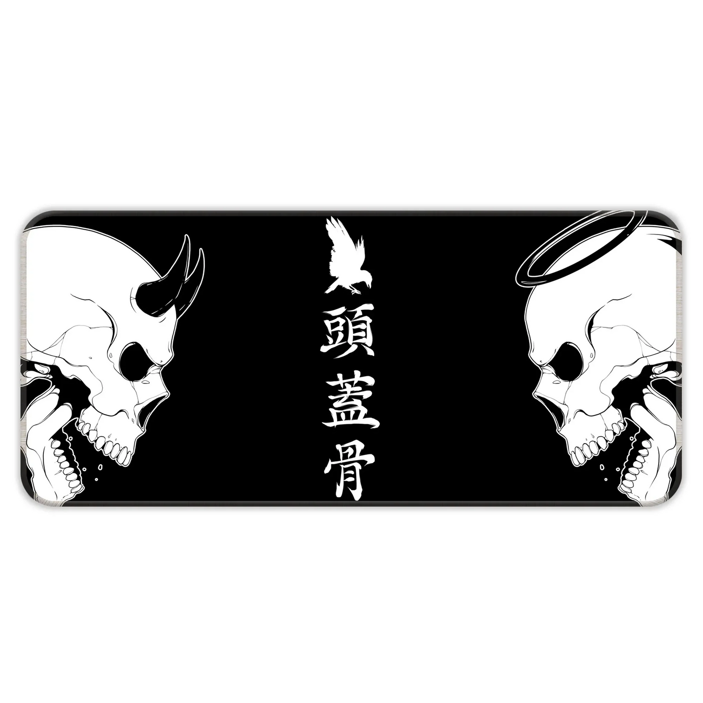 Devil or Angel - Black - XL Mousepad