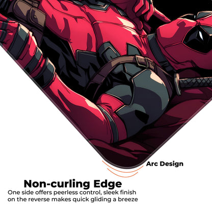 Chilling Deadpool - XXL Mousepad